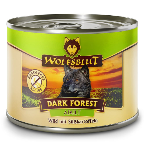 Dark Forest Adult - Wild mit Süßkartoffeln 200 g